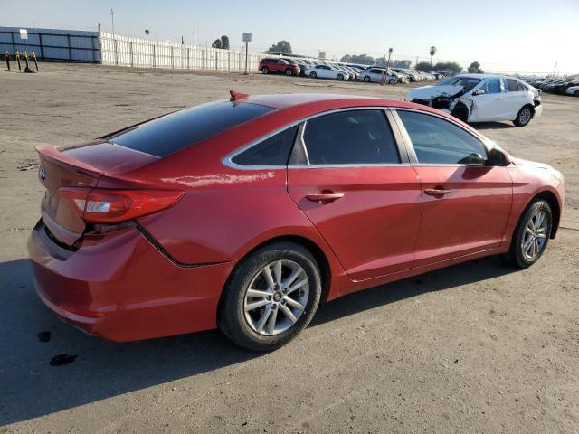 5NPE24AF2HH490661 - 2017 HYUNDAI SONATA SE RED photo 3