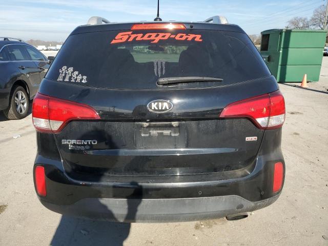 5XYKT4A63FG633329 - 2015 KIA SORENTO LX BLACK photo 6