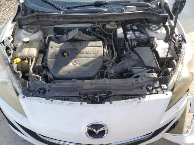 JM1BL1SF8A1166866 - 2010 MAZDA 3 I WHITE photo 11