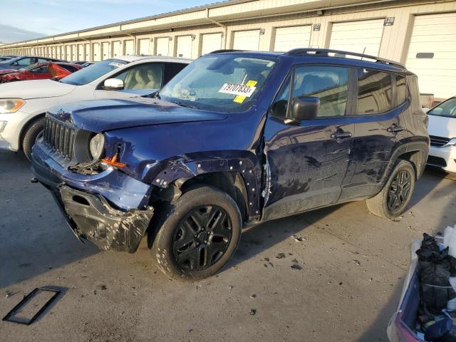 ZACCJBAB3JPH34813 - 2018 JEEP RENEGADE SPORT BLUE photo 1