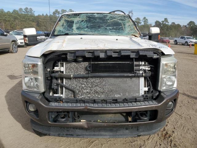 1FT7W2BTXFEC30771 - 2015 FORD F250 SUPER DUTY WHITE photo 5