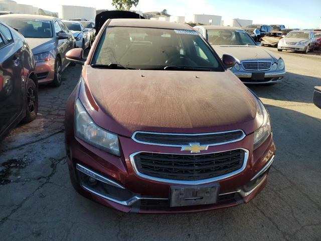 1G1PC5SB8F7156071 - 2015 CHEVROLET CRUZE LT BURGUNDY photo 5