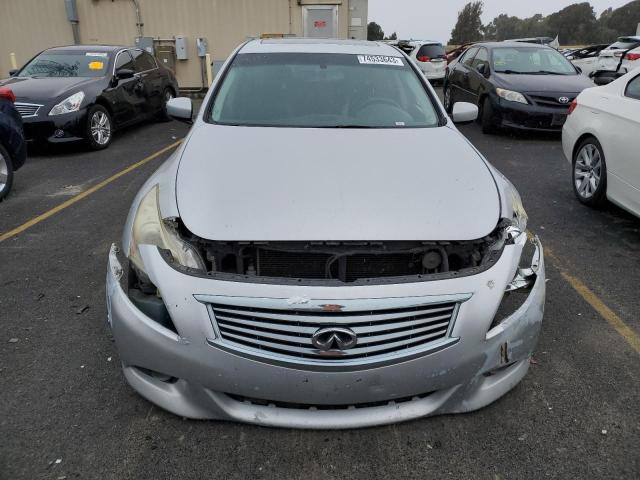 JN1CV6AP5DM712924 - 2013 INFINITI G37 BASE SILVER photo 5