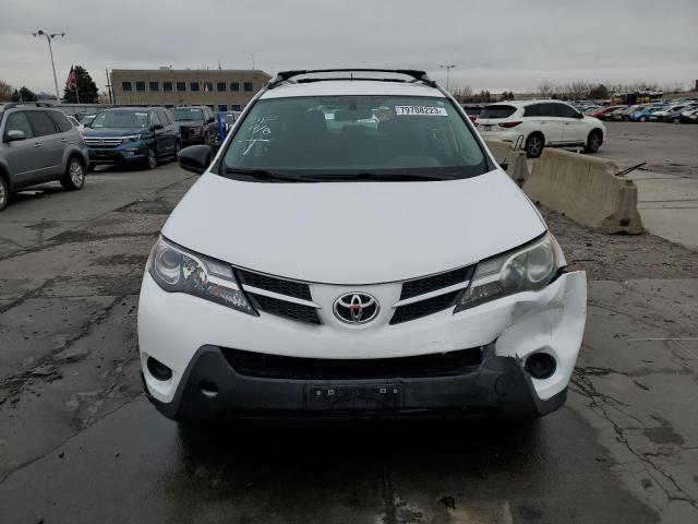 JTMBFREV6EJ010405 - 2014 TOYOTA RAV4 LE WHITE photo 5