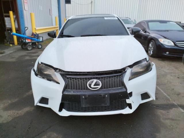 JTHBE1BL6FA013621 - 2015 LEXUS GS 350 WHITE photo 5