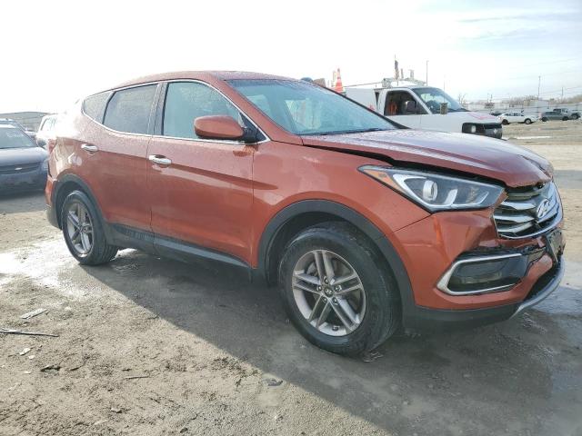 5XYZTDLB6HG473913 - 2017 HYUNDAI SANTA FE S ORANGE photo 4