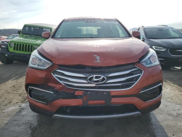 5XYZTDLB6HG473913 - 2017 HYUNDAI SANTA FE S ORANGE photo 5