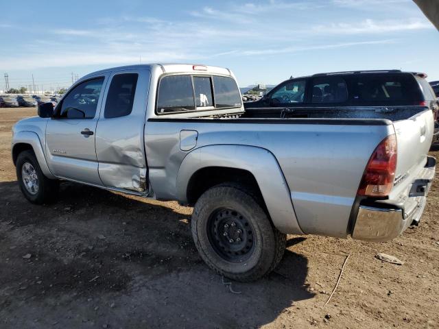 5TETU62N55Z116699 - 2005 TOYOTA TACOMA PRERUNNER ACCESS CAB SILVER photo 2