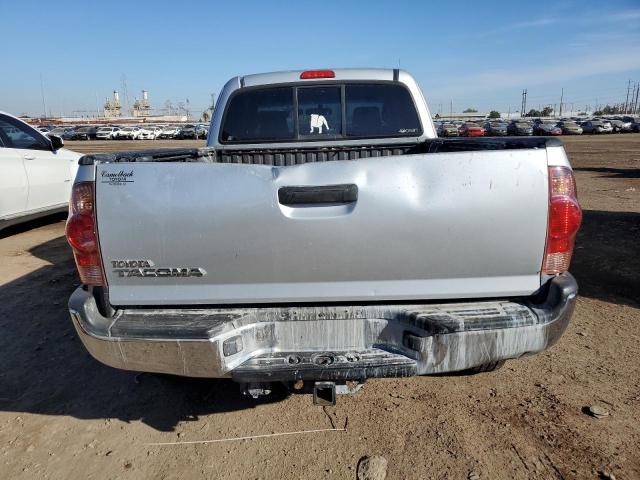 5TETU62N55Z116699 - 2005 TOYOTA TACOMA PRERUNNER ACCESS CAB SILVER photo 6