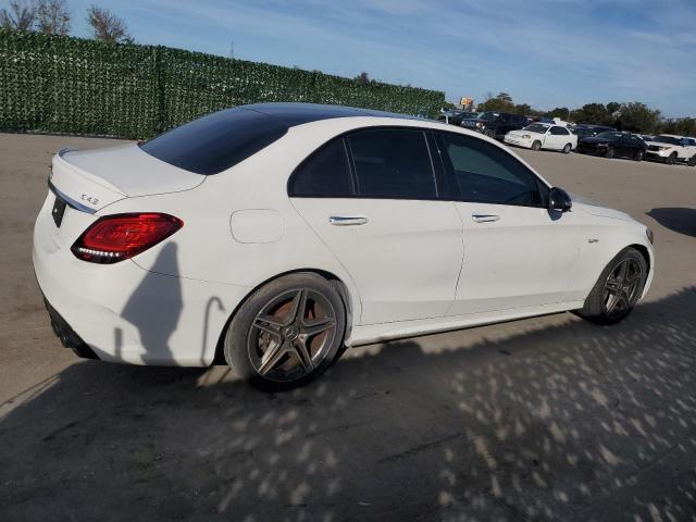 55SWF6EB1KU294985 - 2019 MERCEDES-BENZ C 43 AMG WHITE photo 3