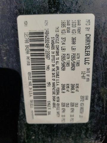 1A8HW58248F122687 - 2008 CHRYSLER ASPEN LIMITED 黑色 照片 13