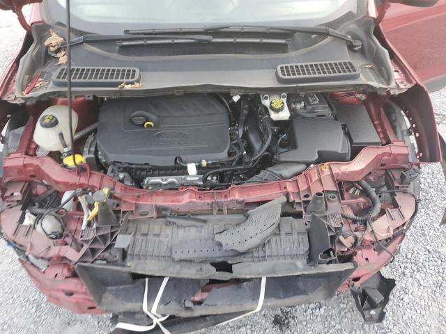 1FMCU0GD3KUA87653 - 2019 FORD ESCAPE SE RED photo 11