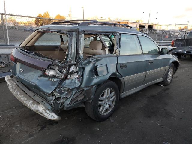 4S3BH675917602894 - 2001 SUBARU LEGACY OUTBACK AWP 绿色 照片 3