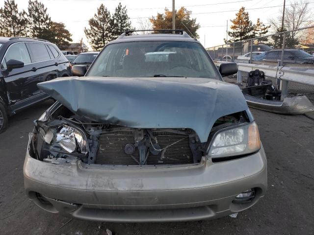 4S3BH675917602894 - 2001 SUBARU LEGACY OUTBACK AWP 绿色 照片 5