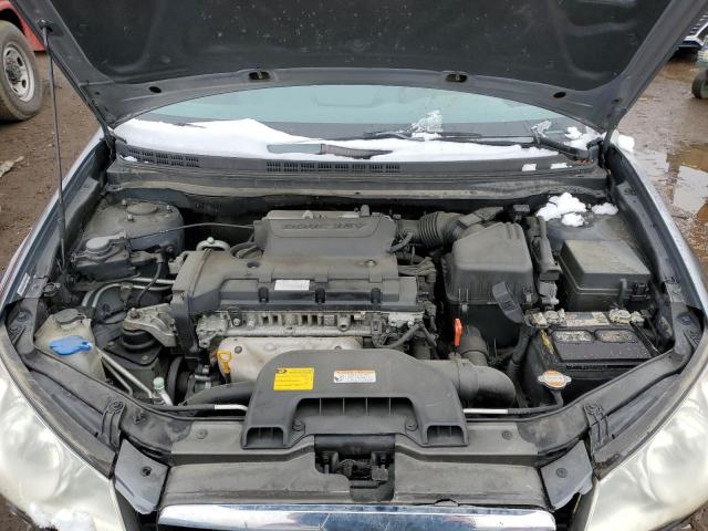 KMHDU46D28U495972 - 2008 HYUNDAI ELANTRA GLS GRAY photo 11