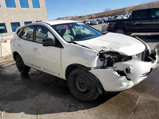 JN8AS5MV0DW647149 - 2013 NISSAN ROGUE S WHITE photo 4