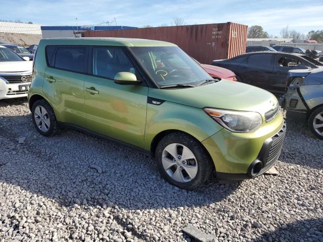 KNDJN2A22E7727222 - 2014 KIA SOUL GREEN photo 4