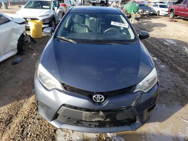 5YFBURHE7EP160780 - 2014 TOYOTA COROLLA L GRAY photo 5