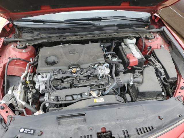 4T1G11AK4MU467370 - 2021 TOYOTA CAMRY SE RED photo 11