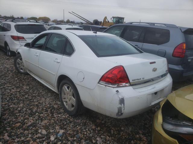 2G1WG5EKXB1250729 - 2011 CHEVROLET IMPALA LT WHITE photo 2