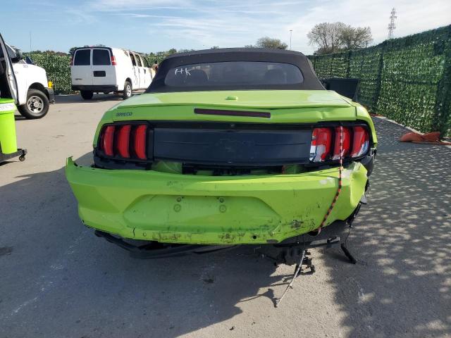 1FATP8UH0L5126010 - 2020 FORD MUSTANG GREEN photo 6