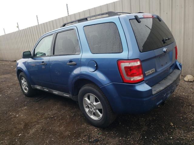 1FMCU03G69KA44575 - 2009 FORD ESCAPE XLT BLUE photo 2