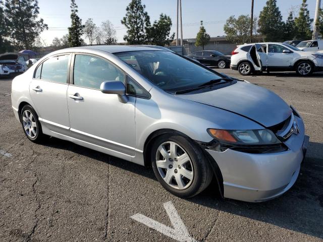 1HGFA16578L067769 - 2008 HONDA CIVIC LX SILVER photo 4