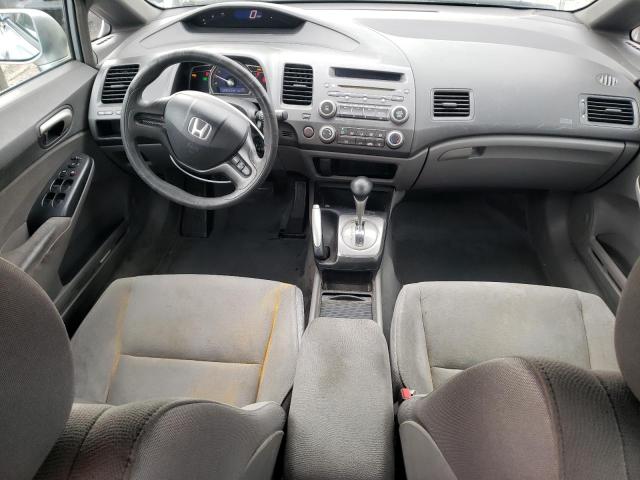 1HGFA16578L067769 - 2008 HONDA CIVIC LX SILVER photo 8