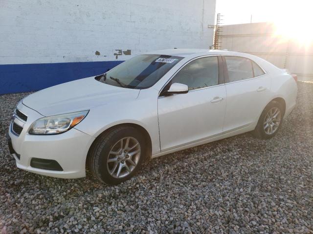 1G11D5RRXDF110492 - 2013 CHEVROLET MALIBU 1LT WHITE photo 1