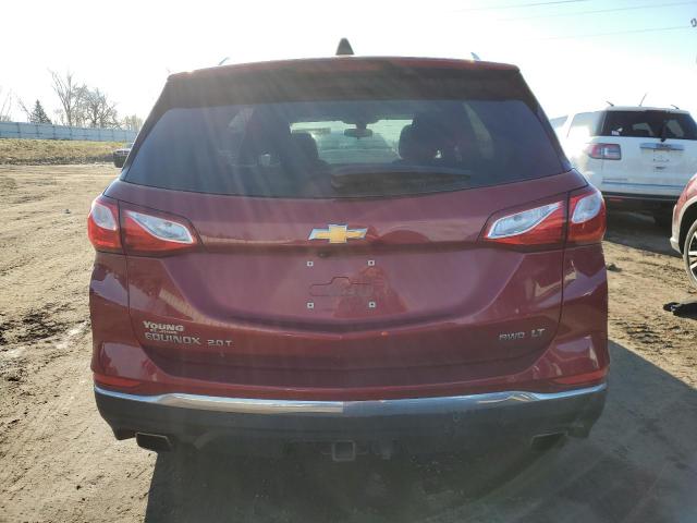 3GNAXVEX8KS645078 - 2019 CHEVROLET EQUINOX LT RED photo 6