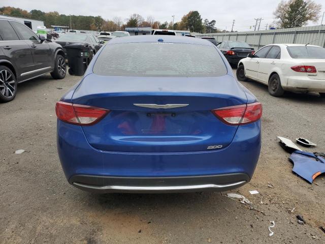 1C3CCCAB3FN543204 - 2015 CHRYSLER 200 LIMITED BLUE photo 6