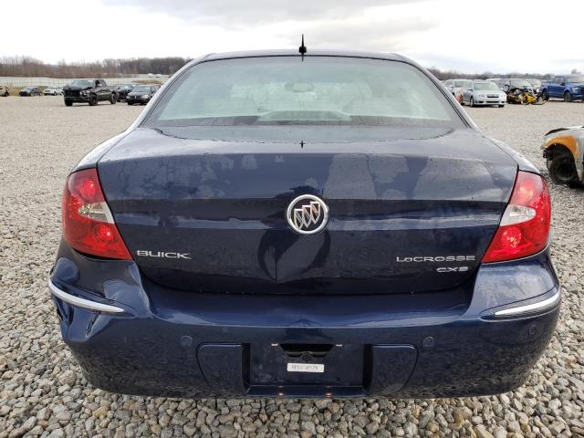 2G4WE587171116425 - 2007 BUICK LACROSSE CXS BLUE photo 6