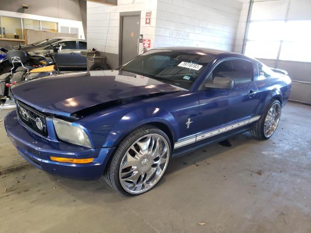 1ZVFT80N165246317 - 2006 FORD MUSTANG BLUE photo 1
