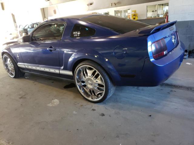 1ZVFT80N165246317 - 2006 FORD MUSTANG BLUE photo 2