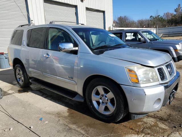 5N1AA08A65N729821 - 2005 NISSAN ARMADA SE SILVER photo 4