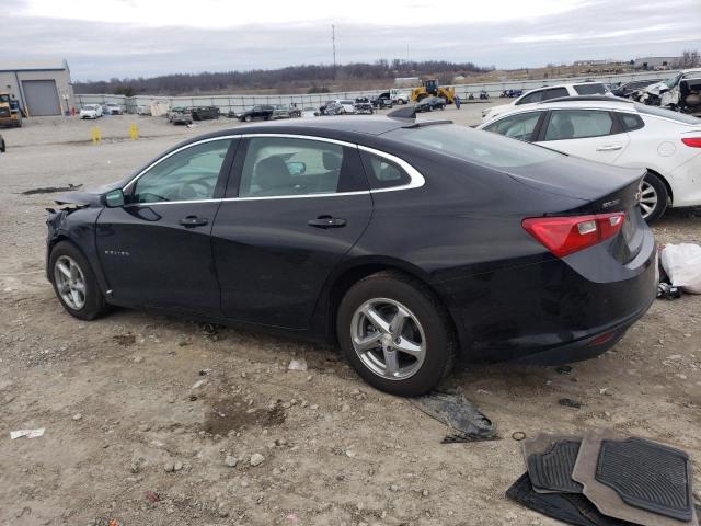 1G1ZB5ST6JF181747 - 2018 CHEVROLET MALIBU LS BLACK photo 2