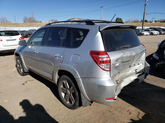 JTMRK4DV2A5094689 - 2010 TOYOTA RAV4 SPORT SILVER photo 2