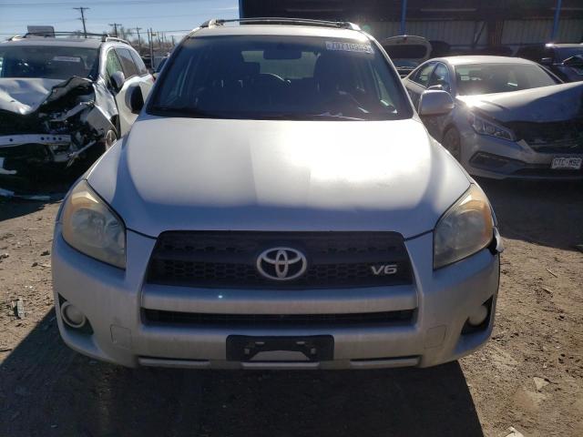 JTMRK4DV2A5094689 - 2010 TOYOTA RAV4 SPORT SILVER photo 5