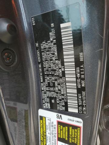 4T3ZA3BBXBU042582 - 2011 TOYOTA VENZA GRAY photo 13