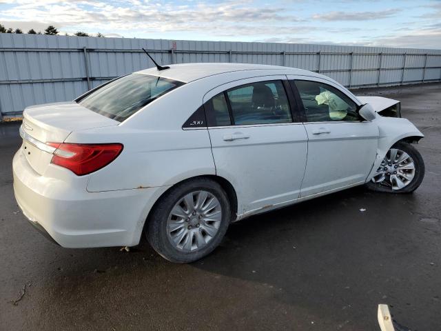 1C3CCBAG4DN729210 - 2013 CHRYSLER 200 LX WHITE photo 3