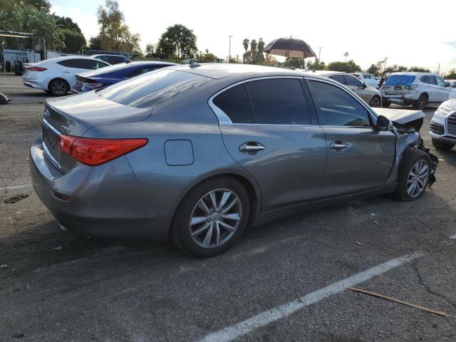 JN1CV7AP1HM642446 - 2017 INFINITI Q50 BASE GRAY photo 3