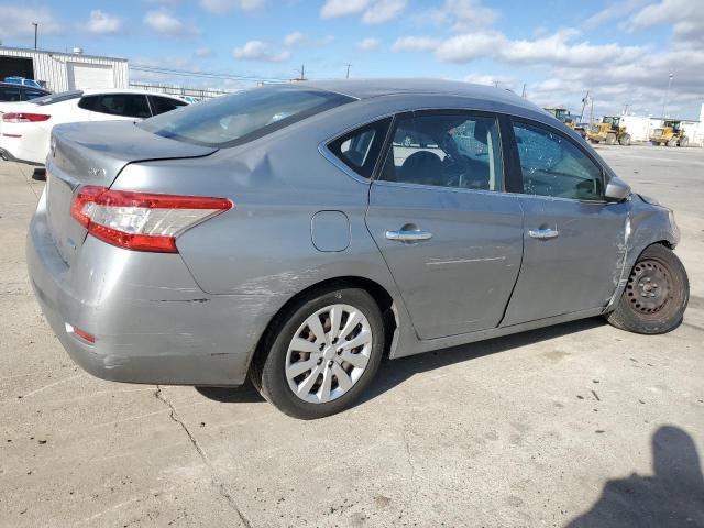 3N1AB7APXEY321661 - 2014 NISSAN SENTRA S GRAY photo 3