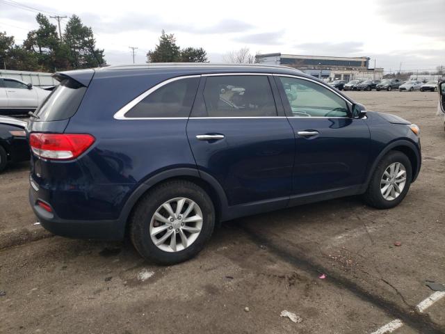 5XYPG4A56HG216761 - 2017 KIA SORENTO LX BLUE photo 3