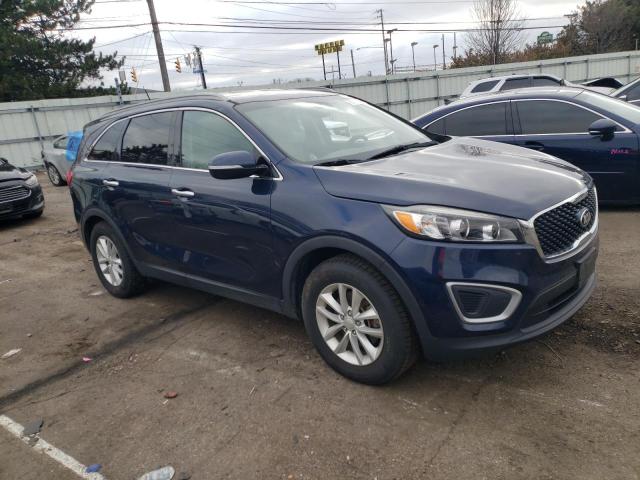 5XYPG4A56HG216761 - 2017 KIA SORENTO LX BLUE photo 4