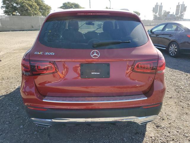 W1N0G8DB4MV263695 - 2021 MERCEDES-BENZ GLC 300 BURGUNDY photo 6