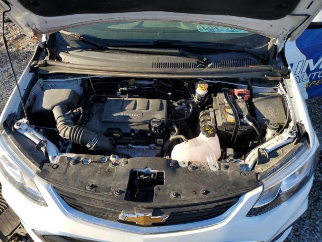 1G1JG6SB5K4105459 - 2019 CHEVROLET SONIC WHITE photo 11