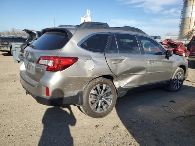 4S4BSENC3F3283256 - 2015 SUBARU OUTBACK 3.6R LIMITED BEIGE photo 3