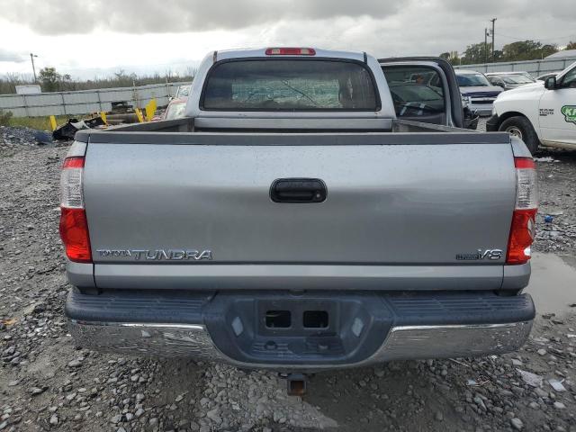 5TBET341X5S491532 - 2005 TOYOTA TUNDRA DOUBLE CAB SR5 SILVER photo 6