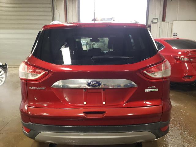 1FMCU0HX8DUB51245 - 2013 FORD ESCAPE SEL RED photo 6