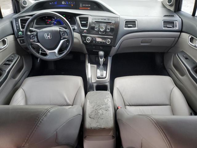 2HGFB2F91DH524489 - 2013 HONDA CIVIC EXL ნაცრისფერი ფოტო 8